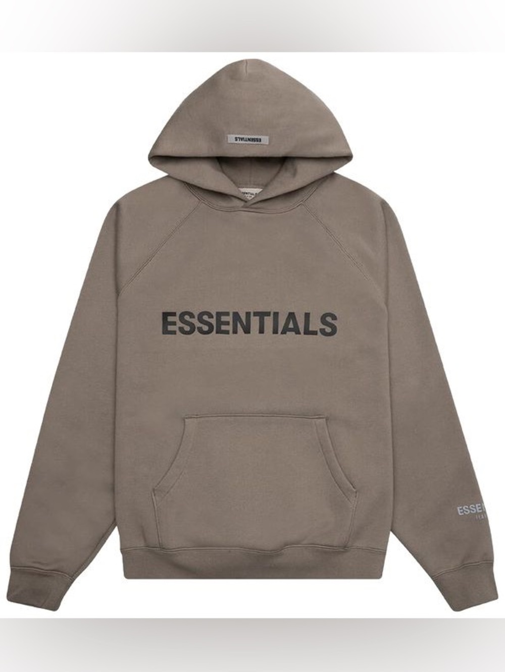 FEAR OF GOD Essentials Taupe Hoodie Medium